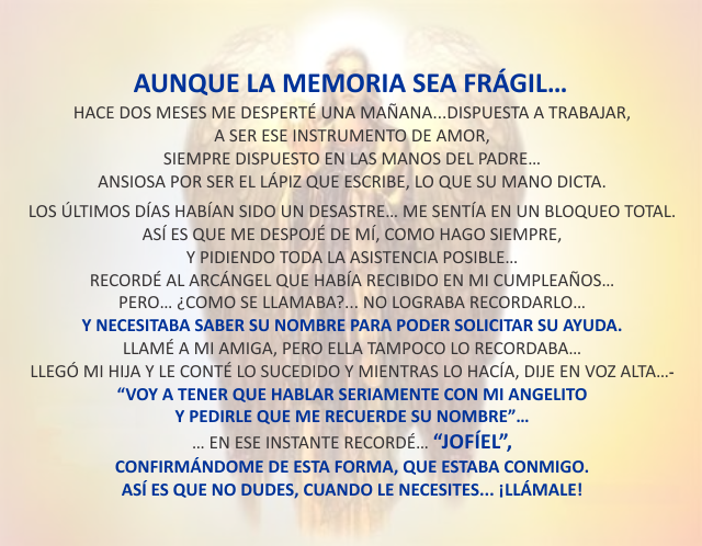 Aunque la memoria sea frágil... Noviembre 21 de 2011